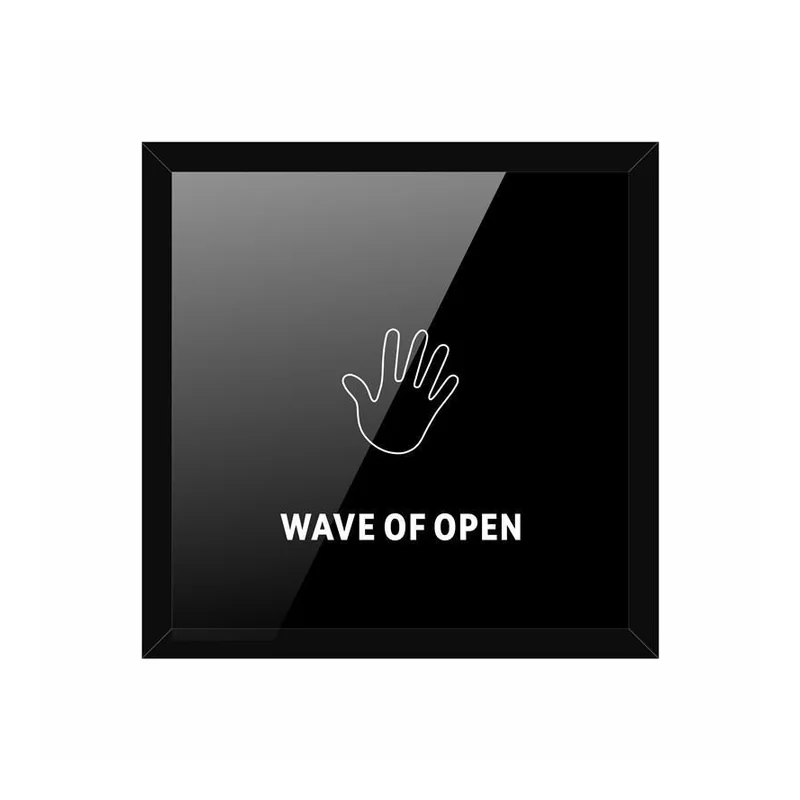 No Touch Exit Button — Infrared · Glass